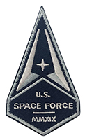 US Space Force MMXIX Patch With Velcro
